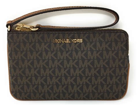 michael kors jane large clutch|michael kors wristlet outlet.